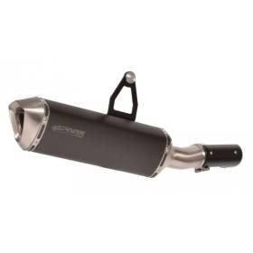 Silencieux inox noir BMW R1200GS - Spark SPGBM0602DOM