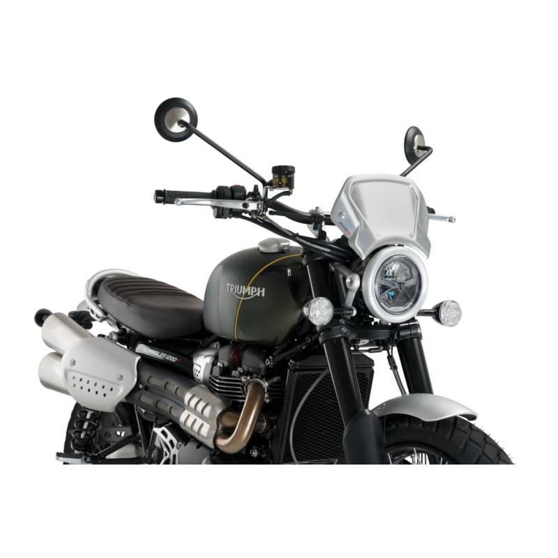 Plaque frontale Alu Triumph Scrambler 1200XC - Puig 3592P