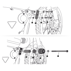 Protection moteur Triumph Scrambler 1200XC - Puig 3627N