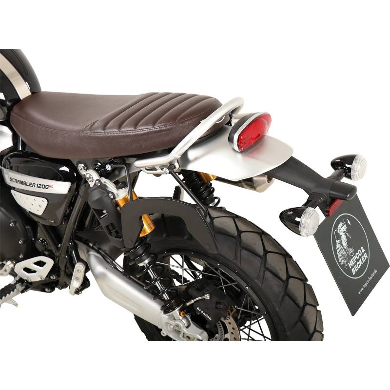 Support sacoche Triumph Scrambler 1200 - Hepco-Becker