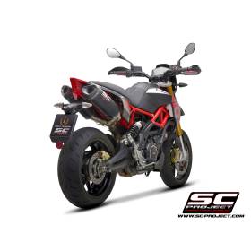 Silencieux carbone Aprilia Dorsoduro 900 - SC Project A19-117C