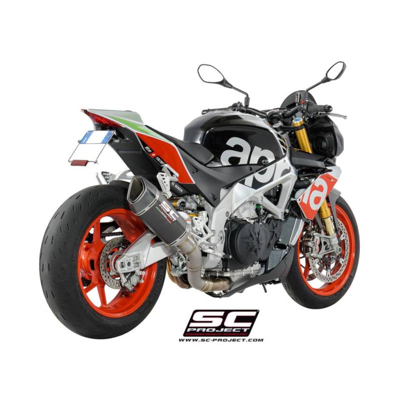 Silencieux Carbone Aprilia Tuono V4 1100 - SC Project A16-T90C