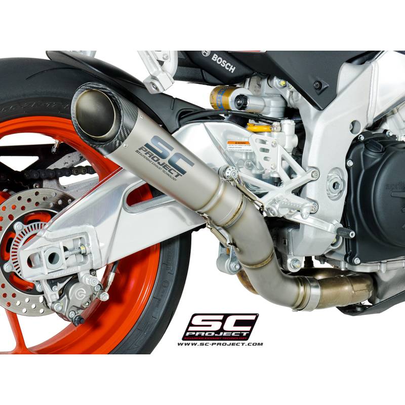 Silencieux Titane Aprilia Tuono V4 1100 - SC Project A16A-T41T