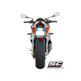 Silencieux Aprilia Tuono V4 1100 / GP70-R SC Project A16A-T70T