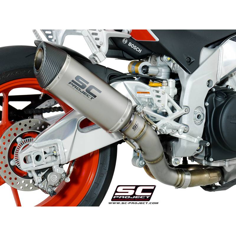 Silencieux Titane Aprilia Tuono V4 1100 - SC Project A16-40FTT