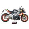 Silencieux Aprilia Tuono V4 1100 - SC Project CR-T Titane