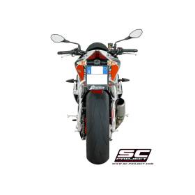 Silencieux Aprilia Tuono V4 1100 - SC Project CR-T Titane