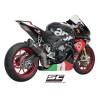 Silencieux Aprilia RSV4 15-16 / Ovale carbone SC Project A15-40FTC