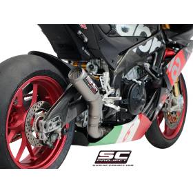 Silencieux Aprilia RSV4 15-16 / SC Project CR-T