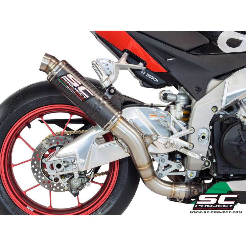 Silencieux carbone Aprilia RSV4 15-16 / GP65 SC Project A15-65C