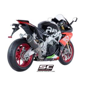 Silencieux carbone Aprilia RSV4 2017 - SC1-R SC Project A16-T90C