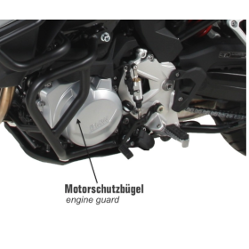 Pare carters BMW F750GS - Hepco-Becker Black