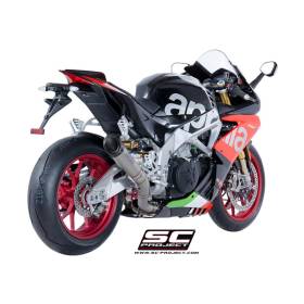 Silencieux haut en titane Aprilia RSV4 2018-2020 / SC Project A18-HT41T