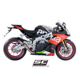 Silencieux haut en titane Aprilia RSV4 2018-2020 / CRT SC Project A18-HT36C