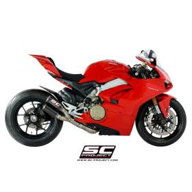 Ligne complète Ducati Panigale V4 - Twin Carbone SC Project D26-LTD36C