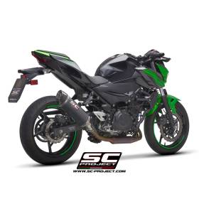 Silencieux Kawasaki Z400 - Ovale Carbone SC Project K31-16C