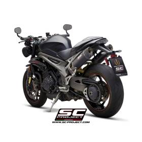 Silencieux carbone Speed Triple 1050 2018- SC Project T22-12C