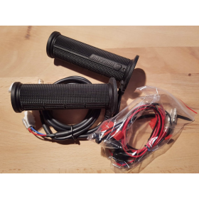 Guidon de moto, poignées chauffantes USB Kit de poignées chauffantes pour  guidon de moto avec câble