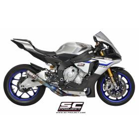 Silencieux haut Yamaha YZFR1 15-19 / SC Project CR-T Carbone