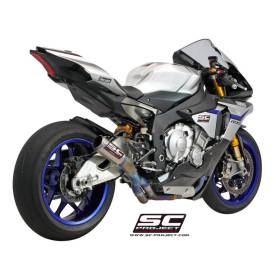 Silencieux haut Yamaha YZF-R1 - SC Project CR-T Titane