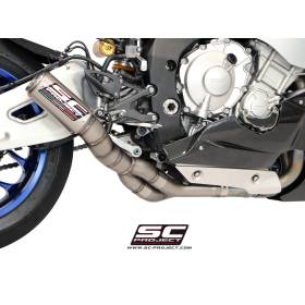 Silencieux bas Yamaha YZF-R1 - SC Project CR-T Titane