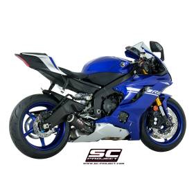 Silencieux bas Yamaha YZF-R6 17-19 / SC Project CR-T Y21-L36C