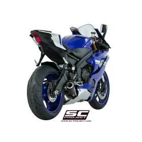 Silencieux bas Yamaha YZF-R6 17-19 / SC Project CR-T Y21-L36C