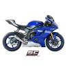 Silencieux titane haut Yamaha YZF-R6 - SC Project Y21-H36T