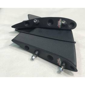 PLAQUES FIXATIONS POUR WINGLETS DE CARENAGE PANIGALE V4 - CARBONVANI