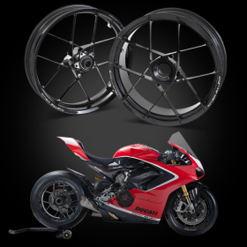 Jeu de jantes carbone DUCATI 899 / 959 PANIGALE - Rotobox Bullet