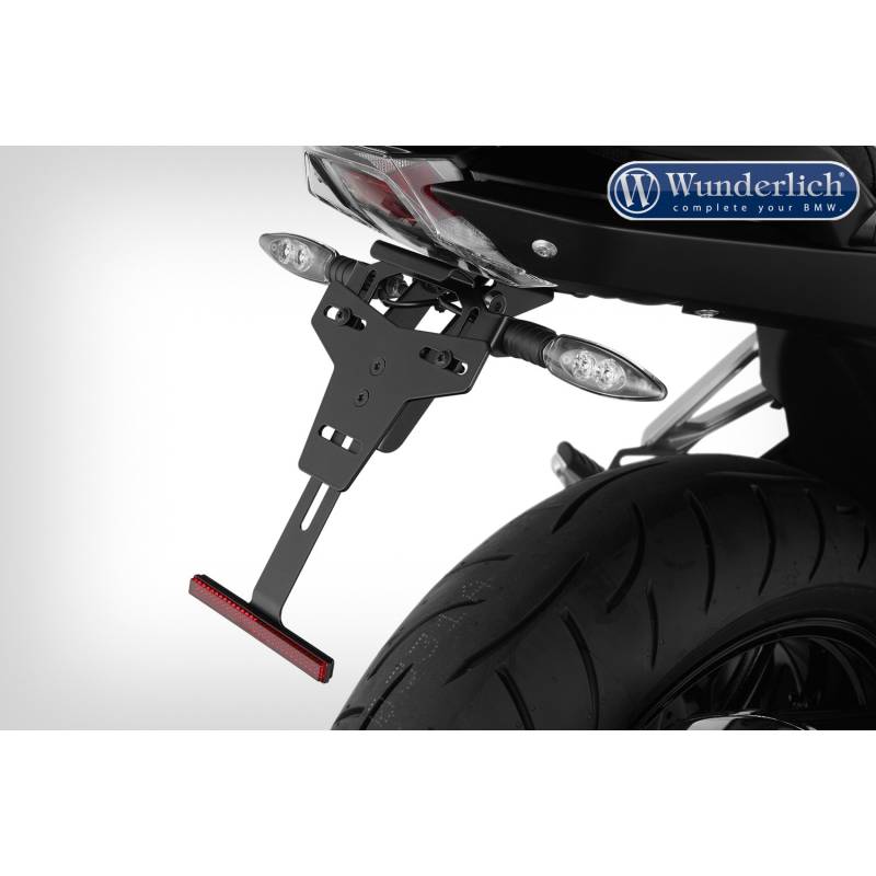 Support de plaque d'immatriculation pliant Accessoires de moto