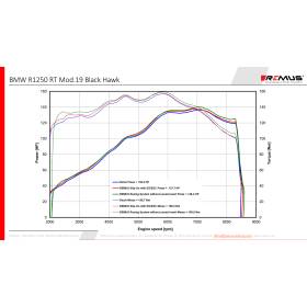 Silencieux homologué BMW R1250RT - Remus Hawk Inox