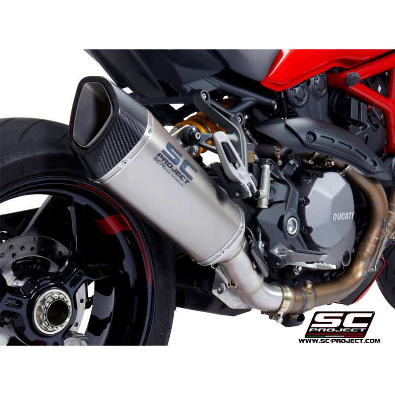 Silencieux Ducati Monster 1200R - SC Project SC1R titane