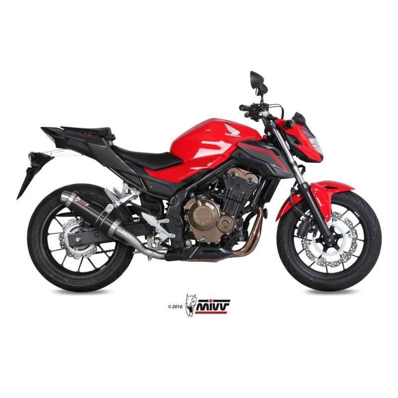 Silencieux Honda CB500F 2016-2018 / Mivv H.062.LXB