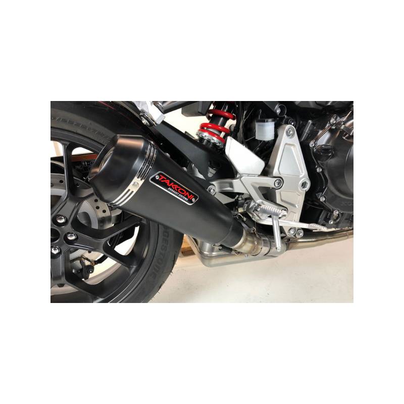 Silencieux Honda CBR500R 2019 - Takkoni Black