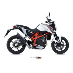 Silencieux KTM 690 Duke - Suono inox noir Mivv KT.010.L9