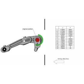 COMMANDES RECULÉES DUCATI SCRAMBLER 1100 - GILLES TOOLING