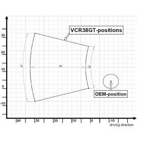 COMMANDES RECULÉES KAWASAKI ZX-6R 2019 - GILLES TOOLING - VCR-K07