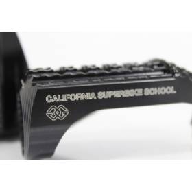 Reposes pieds pilote Kawasaki ER-6N / Gilles Tooling California Black