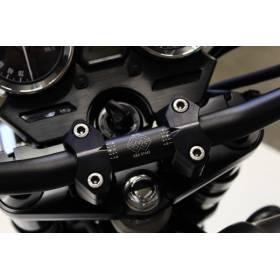 Pontets de guidon Yamaha XJR1300 99-14 / Gilles Tooling Black