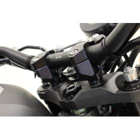 Pontets de guidon Yamaha MT-09 13-16 / Gilles Tooling Black