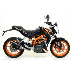 Silencieux KTM Duke 390 2013-2016 / Arrow Thunder embout Carbone