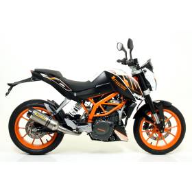 Silencieux KTM Duke 390 2013-2016 / Arrow Thunder embout Carbone