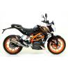 Silencieux KTM Duke 390 2013-2016 / Arrow Thunder embout Carbone