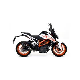 Silencieux KTM Duke 390 2017- Arrow Thunder embout Carbone