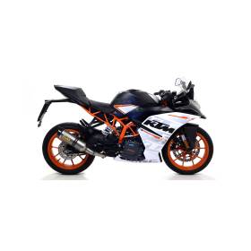 Silencieux KTM RC390 2017- Arrow Thunder embout Carbone