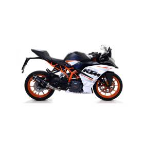 Silencieux KTM RC390 2017- Arrow Thunder embout Carbone