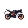 Silencieux KTM RC390 2017- Arrow Thunder embout Carbone