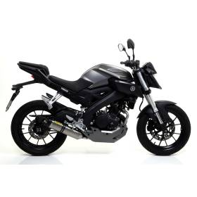 Échappement Yamaha MT125 / Arrow Thunder embout carbone