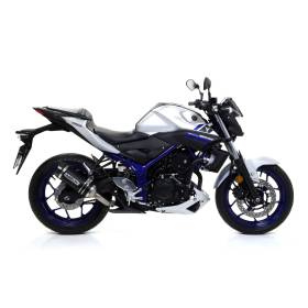 Silencieux Yamaha MT-03 / Arrow Thunder embout carbone